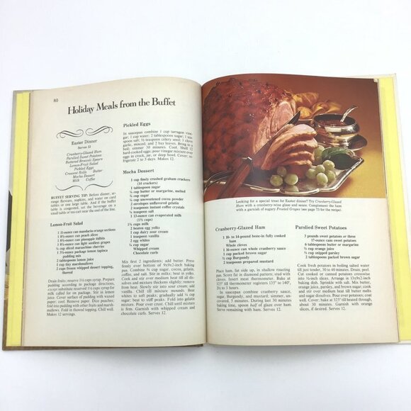 Better Homes and Gardens Vintage Cookbook Best Buffets First Edition - Picture 4 of 5